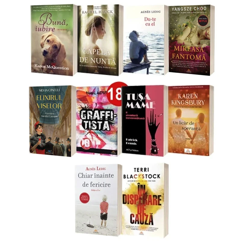 Pachet 10 cărți pentru starea ta de bine