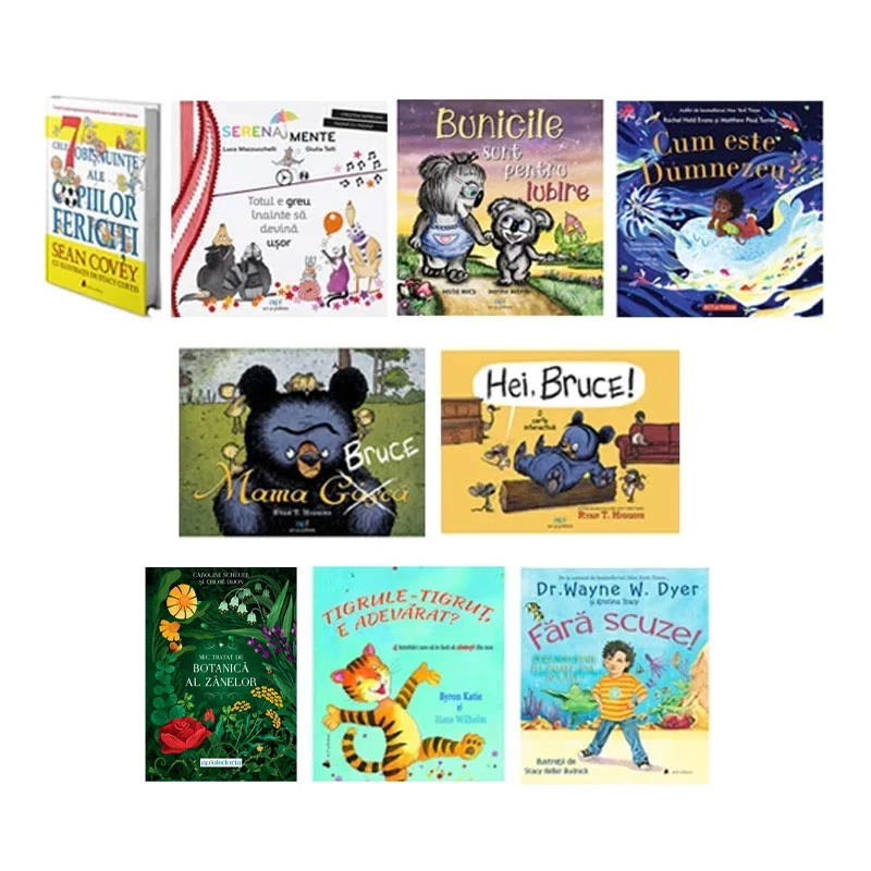 Pachet 9 cărți pentru copii