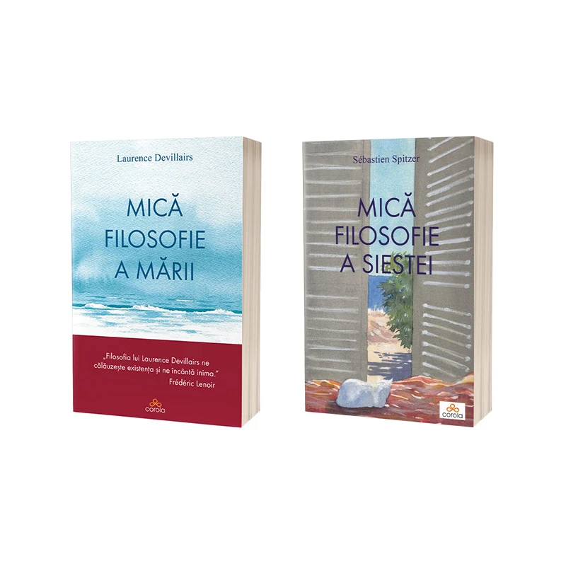 Pachet cărți COGITO: Mică filosofie a mării și Mică filosofie a siestei