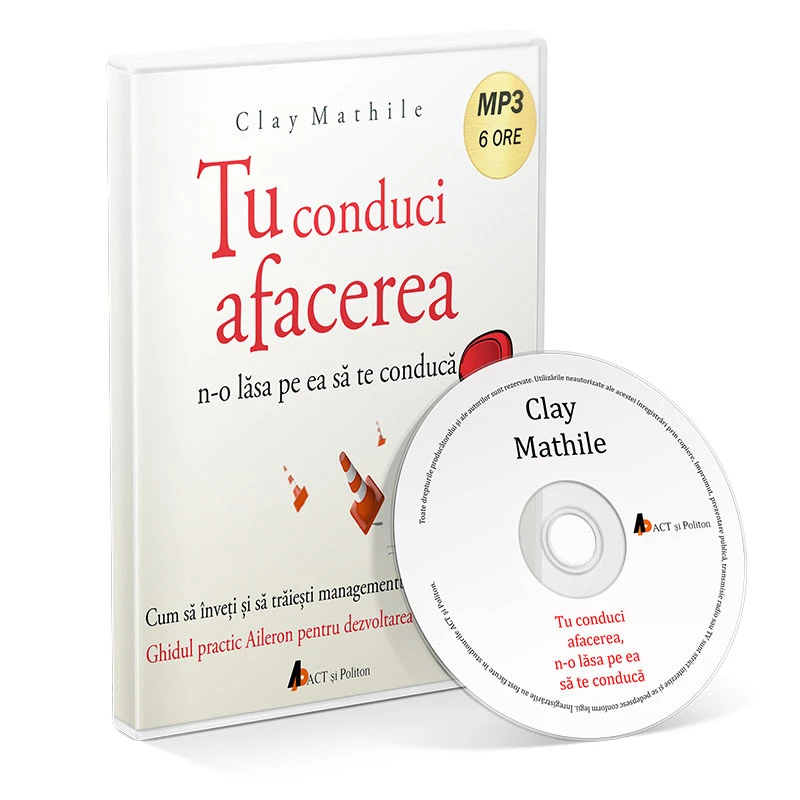 Tu conduci afacerea, n-o lăsa pe ea să te conducă