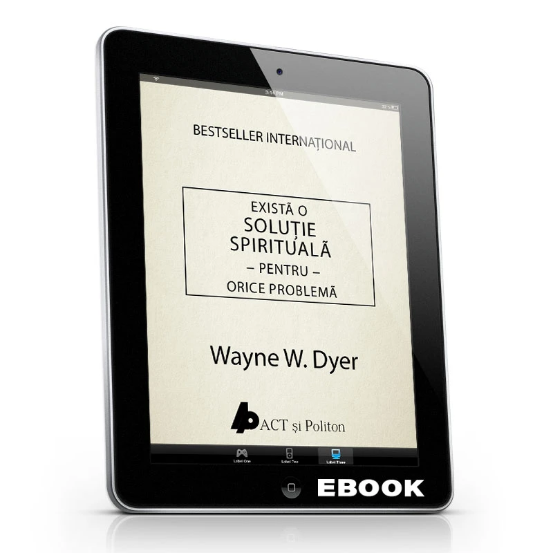 Există o soluție spirituală pentru orice problemă. Reînvață să trăiești!
