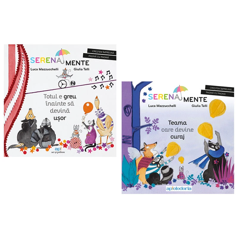 Pachet cărți pentru copii Luca Mazzucchelli